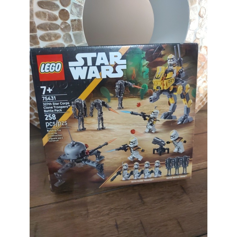LEGO Star Wars 327th Star Corps Clone Troopers Battle Pack NEW SEALED 75431 - Picture 1 of 4